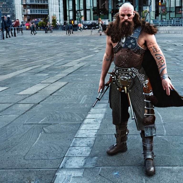 Il vichingo di viale Roma